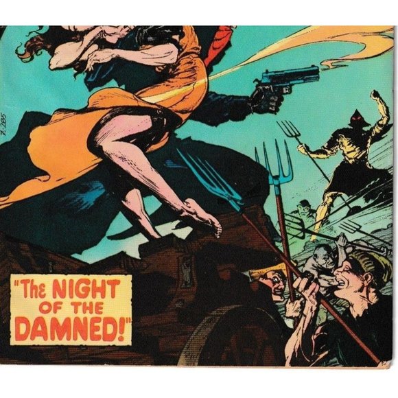 The Line Of D.C Super-Stars The Shadow The Night Of The Damned #12 Sept 30684 Co - Picture 7 of 8